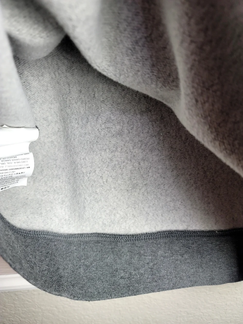 Nfl Apparel gray crewneck